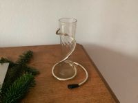 Kleine Glasvase mit goldenem Ständer alt 60/70 Jahre Glas Nordrhein-Westfalen - Bocholt Vorschau