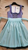 Dirndl lila blau Kleid Tracht Wiesn Volksfest Bluse Hochzeit 32 Bayern - Schiltberg Vorschau