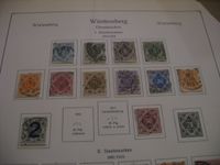 Briefmarkensammlung Württemberg Pfennige Baden-Württemberg - Konstanz Vorschau