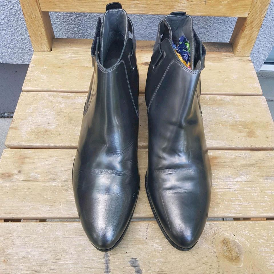 JOOP! damen Stiefeletten gr.39,5 dunkelgrau fast neu in Frankfurt am Main