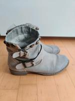 Stiefelletten von Mustang, beige/grau, Gr. 39 München - Schwabing-West Vorschau