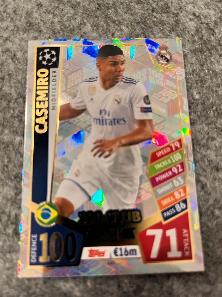 Match Attax 100 Club - Casemiro Nr. 425 in Berlin