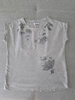 T-Shirt grau S Oberteil Shirt Blumenmuster Top Niedersachsen - Oldenburg Vorschau