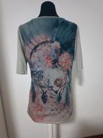 Street One Shirt Oberteil grau Rückenprint Gr.36/38 Niedersachsen - Wistedt Vorschau