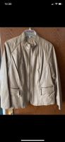 Lederjacke, Blazer, Bonita, beige, Sand, Gr 42 Rheinland-Pfalz - Wallmerod Vorschau