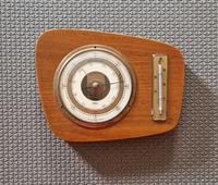 Barometer  / Thermometer  DDR  Fa. Fischer Sachsen - Flöha  Vorschau