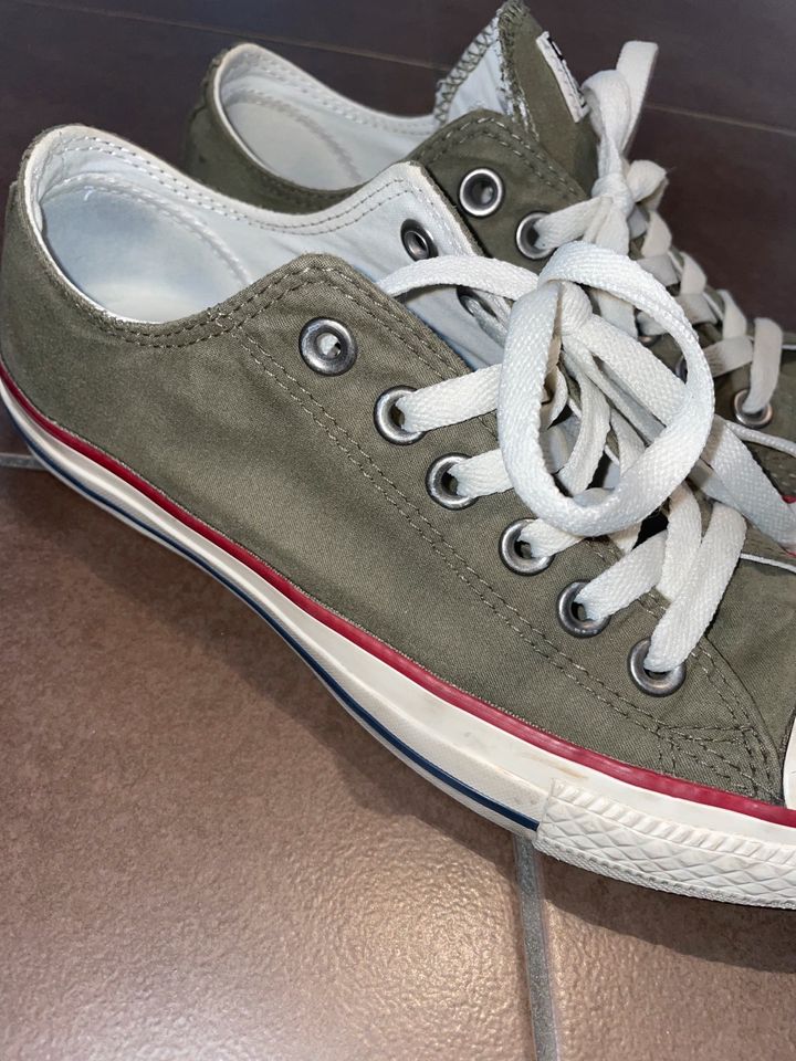 All Star Converse Schuhe Sommer olive in Hamburg