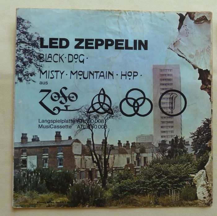 Led Zeppelin - Black Dog - Rock and Roll - Single 7" Leerhüllen in Obertshausen