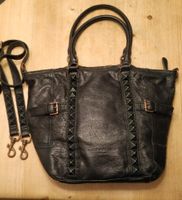 Handtasche Shopper Nieten Leder Umhängetasche schwarz Liebeskind München - Ramersdorf-Perlach Vorschau