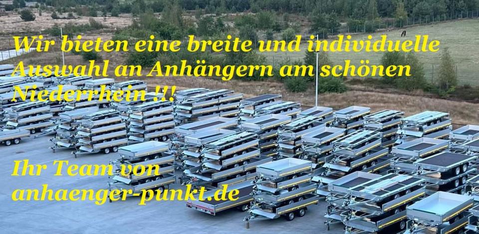 PKW ANHÄNGER Baumaschinen / Baggertransporter Tieflader 2700 kg in Rheinberg