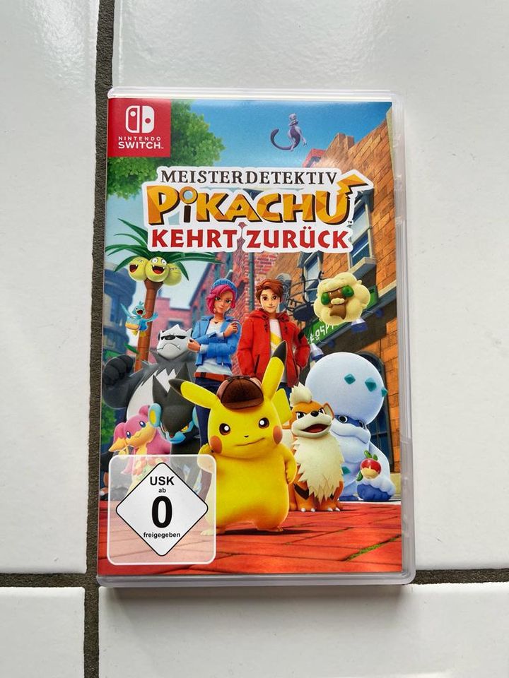 Nintendo Switch - Meisterdetektiv Pikachu kehrt zurück in Baden-Württemberg  - Hemsbach | Nintendo Spiele gebraucht kaufen | eBay Kleinanzeigen ist  jetzt Kleinanzeigen