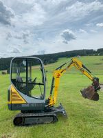 Wacker et 16 Minibagger Bagger Vermiete Verleih Miete Bruttopreis Bayern - Regen Vorschau