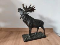 Korniluk Bronze Bronzefigur  Elch Nordrhein-Westfalen - Korschenbroich Vorschau