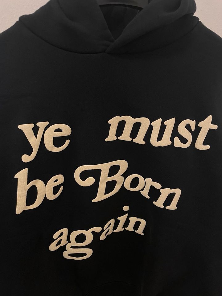 CPFM „Ye must be born again“ hoodie schwarz NEU Gr M in Rednitzhembach