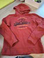 Roter Kapuzen Pullover Gr. L von Jack & Jones Hoodie Schleswig-Holstein - Handewitt Vorschau