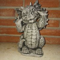 Gartenfigur Steinfigur Drache Deko Frostsicher Schleswig-Holstein - Dannewerk Vorschau