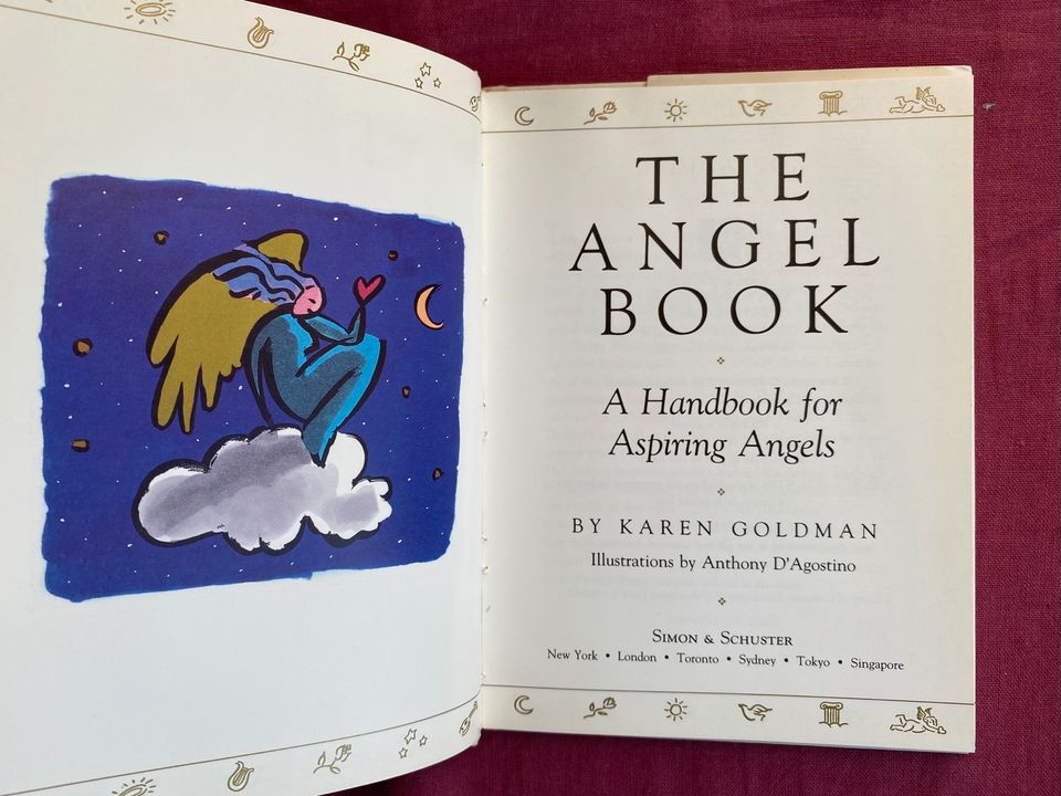 THE ANGEL BOOK  A Handbook for Aspiring Angels BY KAREN GOLDMAN in Trier