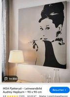 Ikea  pjätteryd große leinwandbild audrey Hepburn Bochum - Bochum-Mitte Vorschau