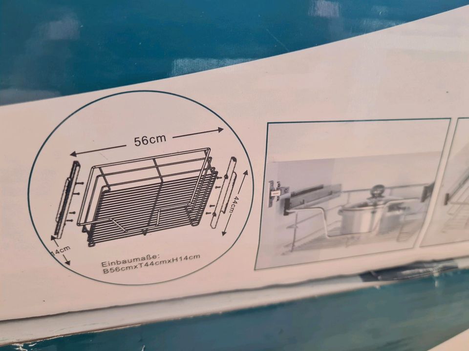 4 x Teleskop Schublade Draht Metall neu OVP in Hamburg