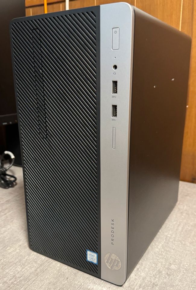 HP ProDesk 400 G6 MT /i7/16GB/M2/1050Ti in Achern