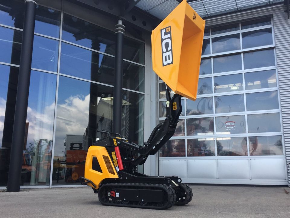 JCB Dumpster HTD-5 Minidumper/Kettenschubkarre & Hochkippfunktion in Kirchheim bei München