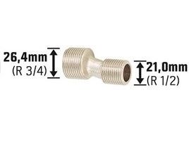 1 SetUniversale S Anschluss Metall Wannen Dusche Bad Armatur 1/2" in Bad Soden-Salmünster