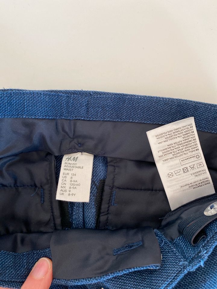 H&M Anzug blau Jacke 140 Hose 134 in Dortmund