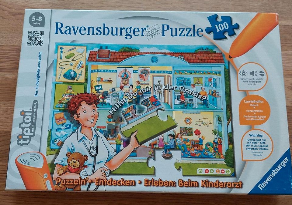 tiptoi Puzzle 'Beim Kinderarzt' - 100 Teile in Mainhausen
