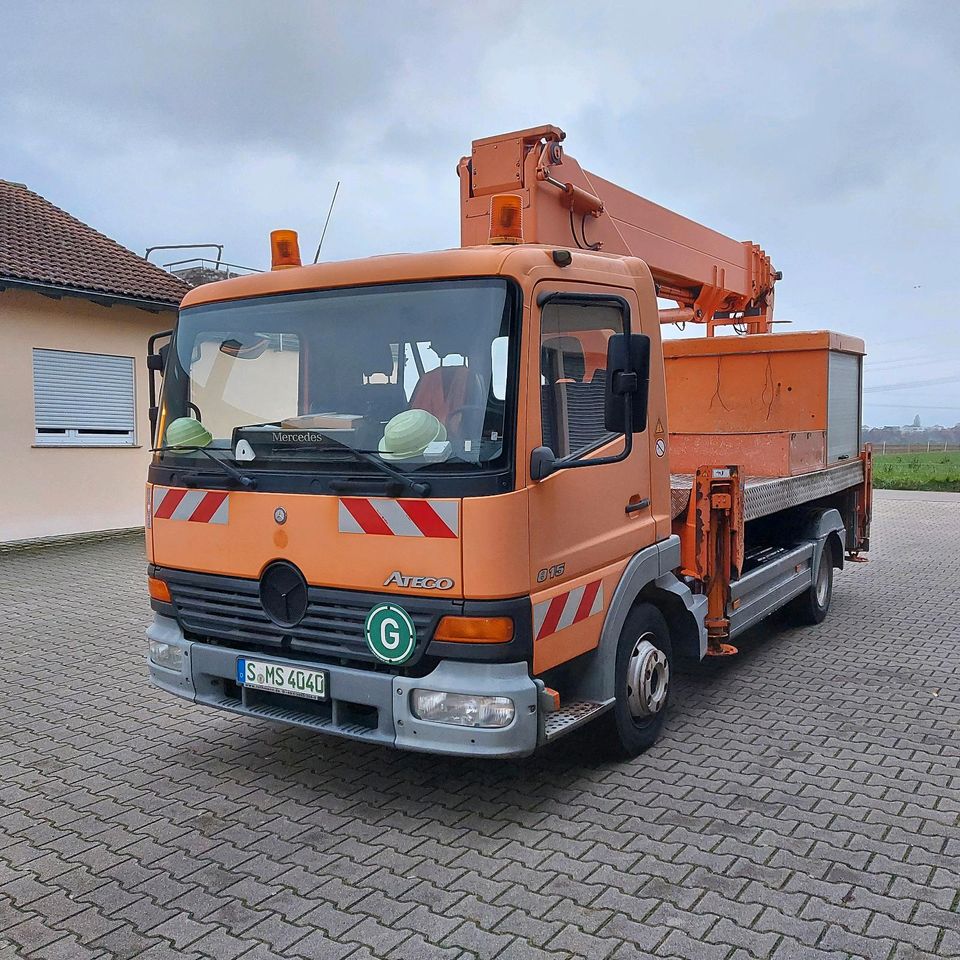 Ruthmann Arbeitsbühne Steiger TK22 Atego 815 in Stuttgart