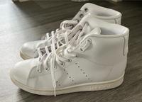 Stan Smith Adidas Weiß Leder high mid Top Zustand 38 2/3 38,5 Hessen - Dietzenbach Vorschau