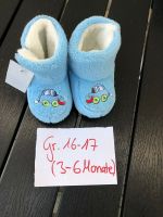 Babyschuhe Schuhe hellblau Gr 16-17 (3-6 Monate) !!!NEU!!! Hessen - Hadamar Vorschau