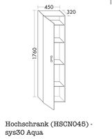 Burgbad Hochschrank (HSCN045) - sys30 Echo - originalverpackt neu Stuttgart - Stuttgart-Süd Vorschau