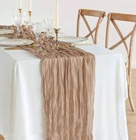 VERLEIH Tischläufer Cheesecloth Nude Beige 300cm Hochzeit Sachsen - Eilenburg Vorschau
