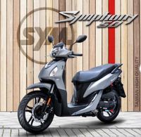 SYM Symphony 50i Kleinkraft Roller / AM & B Führerschein Scooter Bayern - Erlangen Vorschau