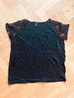 Schwarzes H&M T-Shirt mit Spitze Gr S ❣️ Hannover - Südstadt-Bult Vorschau