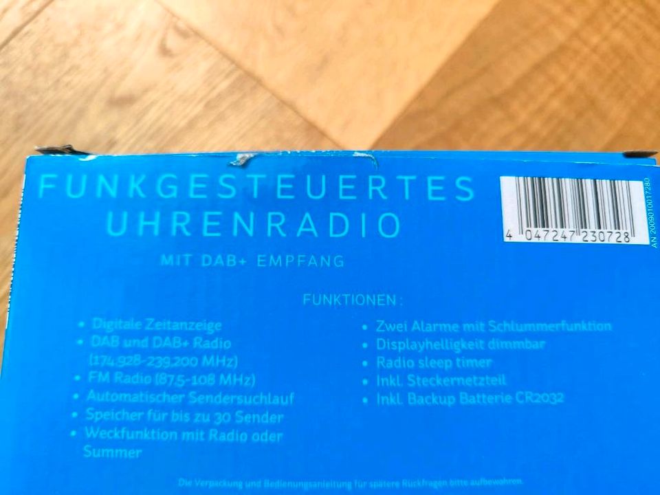 Digitales Uhrenradio mit DAB+ Empfang. in Essen