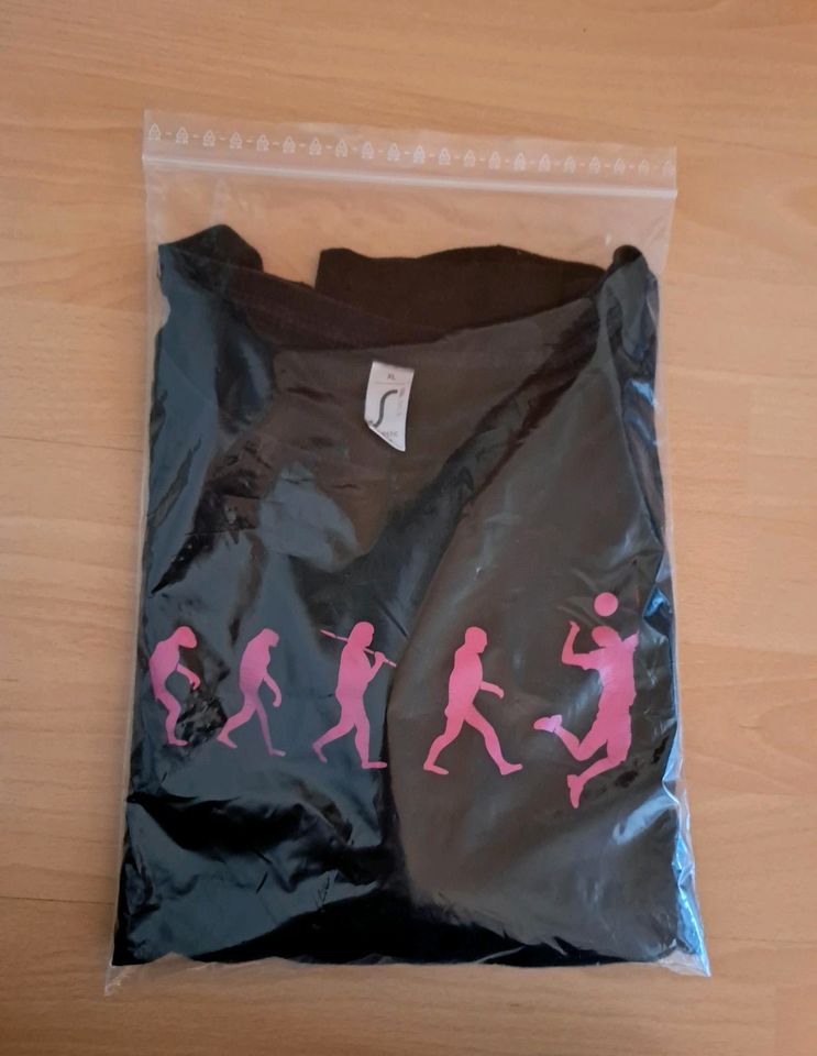 Evolution Volleyball Sport Fun Shirt - Damen Langarm  Gr. XL in Wincheringen