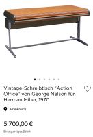Design /Vintage-Schreibtisch von George Nelson für Herman Miller Hessen - Wiesbaden Vorschau
