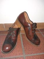 Jomos Schnürschuh 70er Schlager Hippie retro vintage Leder, 38 Schleswig-Holstein - Neumünster Vorschau