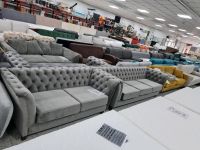 Sofa Couch 2-Sitzer 3-Sitzer Set Samt Möbel UVP 3065€ Hessen - Herbstein Vorschau