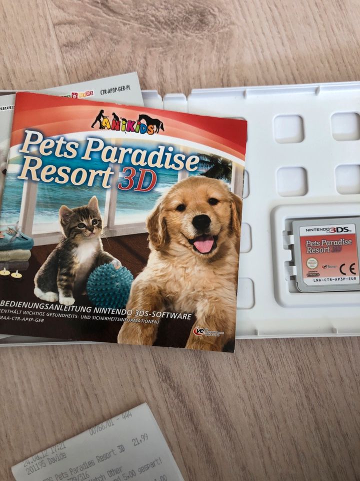 Nintendo 3DS Pets Paradise Resort in Wuppertal