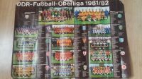 Fussball - Poster 82 x 57 cm DDR Oberliga 1981/82 Thüringen - Heilbad Heiligenstadt Vorschau