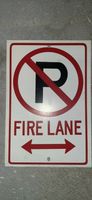 FIRE LANE Original Metalschild Brandenburg - Blankenfelde-Mahlow Vorschau