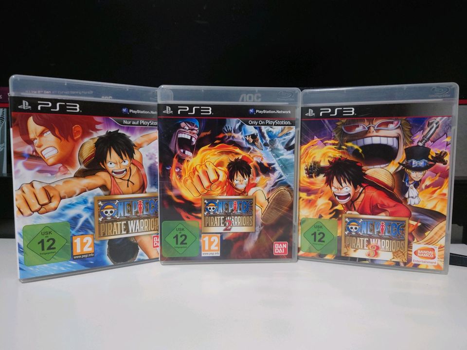 Playstation 3 One Piece Pirate Warriors 1, 2, 3 in Köln