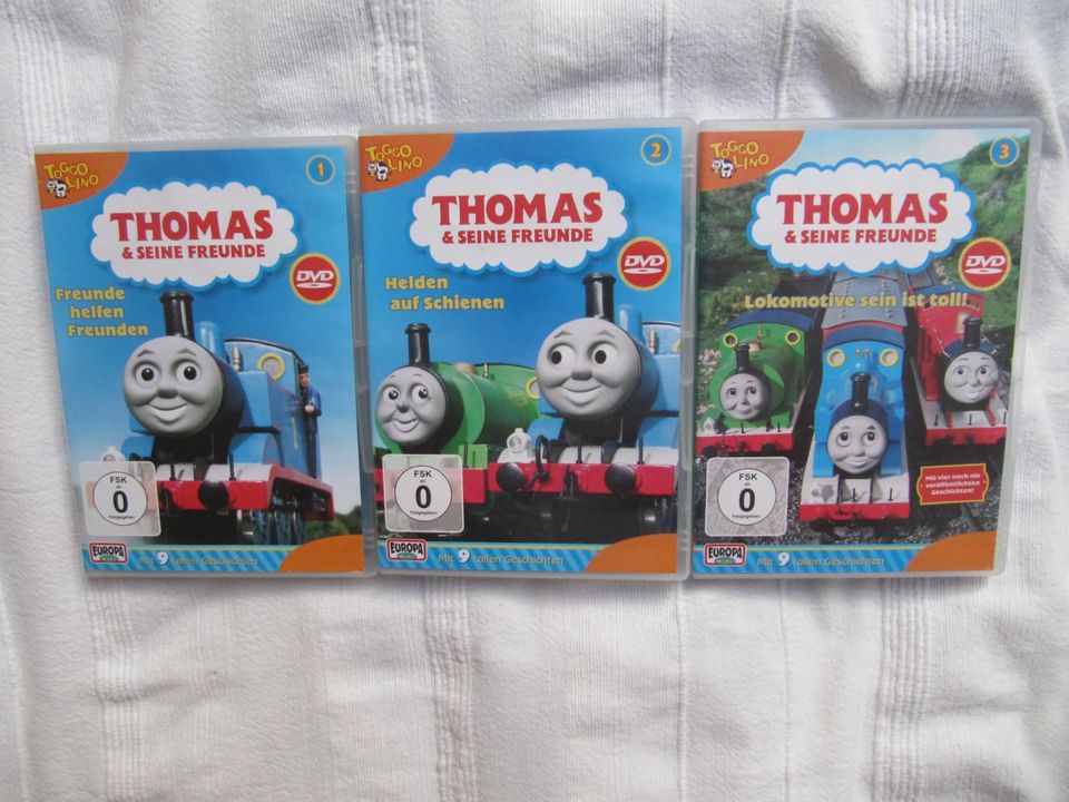 Thomas und seine Freunde 3 DVD´s Folge 1 - 3 in Kirchseeon