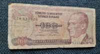 Türkei 100 Lira L.1970 Geldschein Rheinland-Pfalz - Igel Vorschau