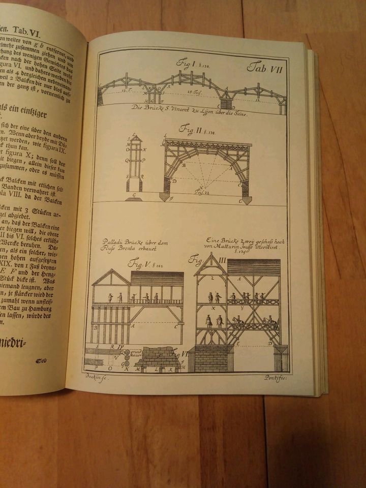 Brücken und Brückenbau Jacob Leupold Reprint 1982 in Heidenheim an der Brenz