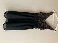 Vero Moda Abendkleid Gr. 36 Schwarz Silber Glitzer Cocktailkleid Hessen - Groß-Gerau Vorschau
