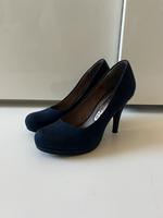 Tamaris Pumps dunkelblau hohe Schuhe Niedersachsen - Duderstadt Vorschau