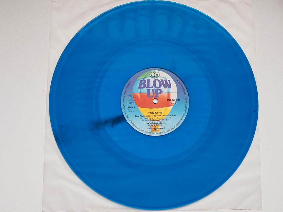 MaxiSingle Two of us Blue night shadow Schallplatte/blaues  Vinyl in Dinslaken